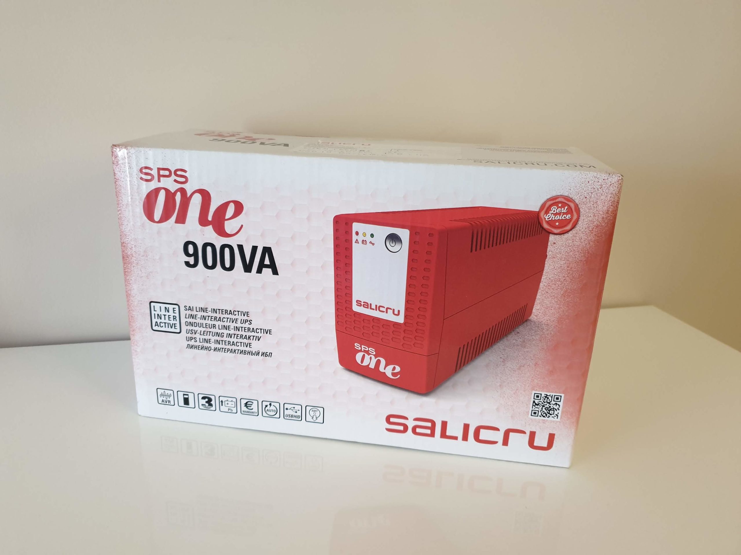 SAI Salicru One 900 con AVR+SOFT/Conexion USB