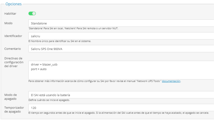 Nut Config Configurar Nut en Openmediavault 5 - jormc.es